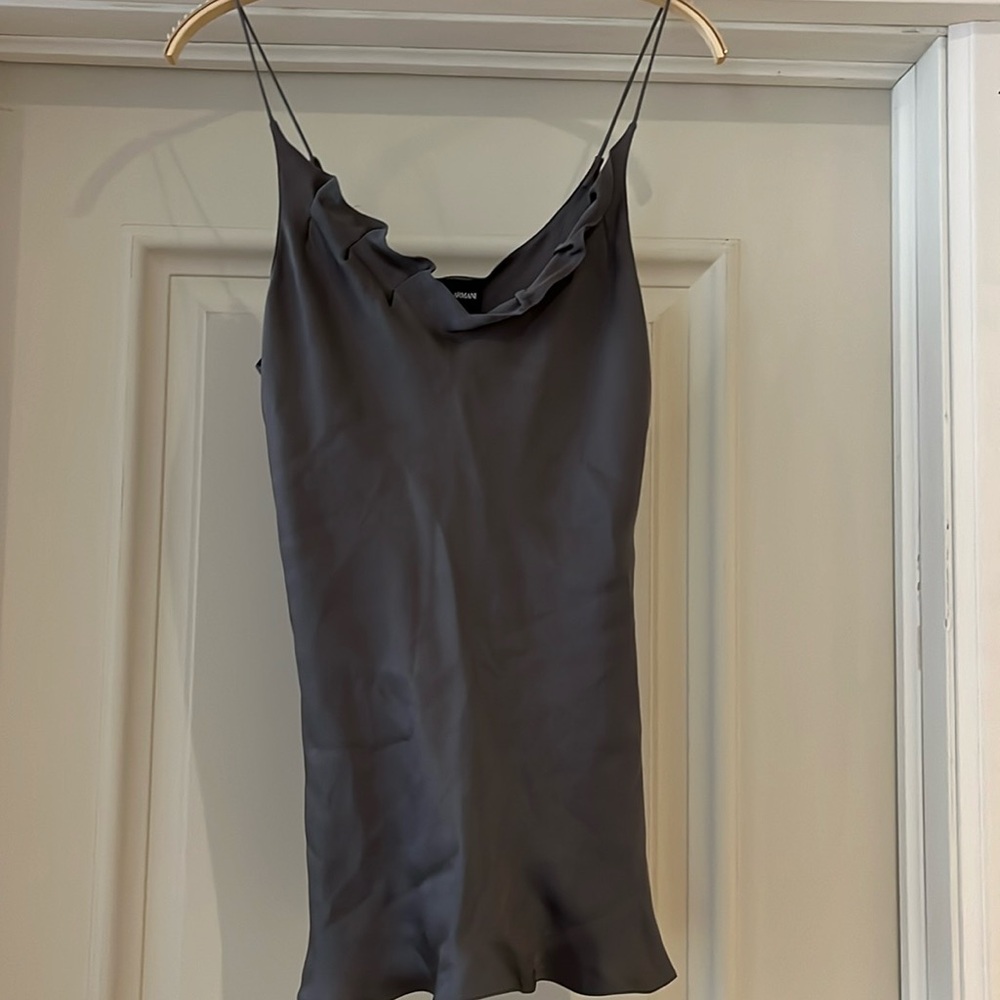 NWOT Giorgio Armani Spaghetti Strap Top